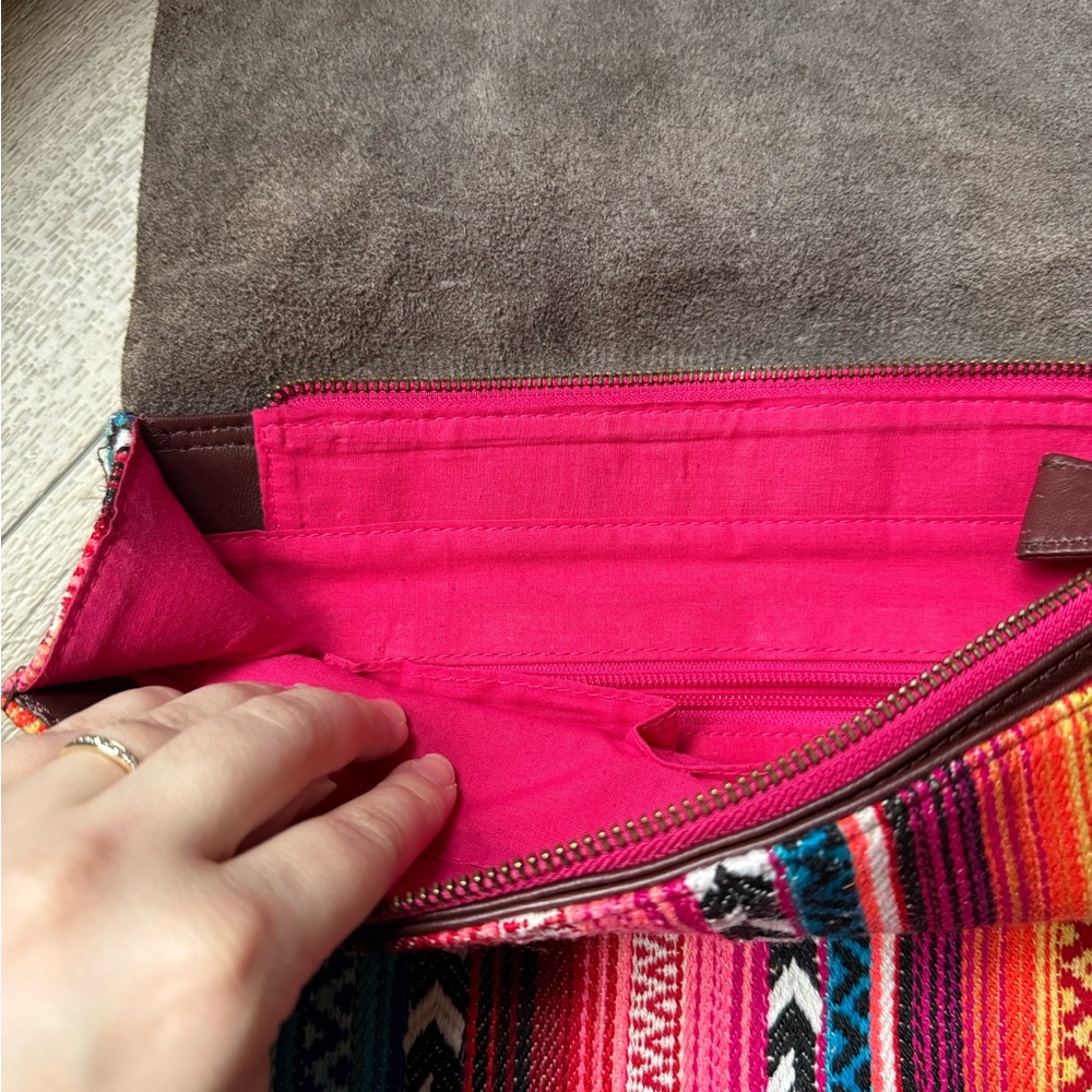 Crazy Train Leopard Print And Serape Multicolor B… - image 8